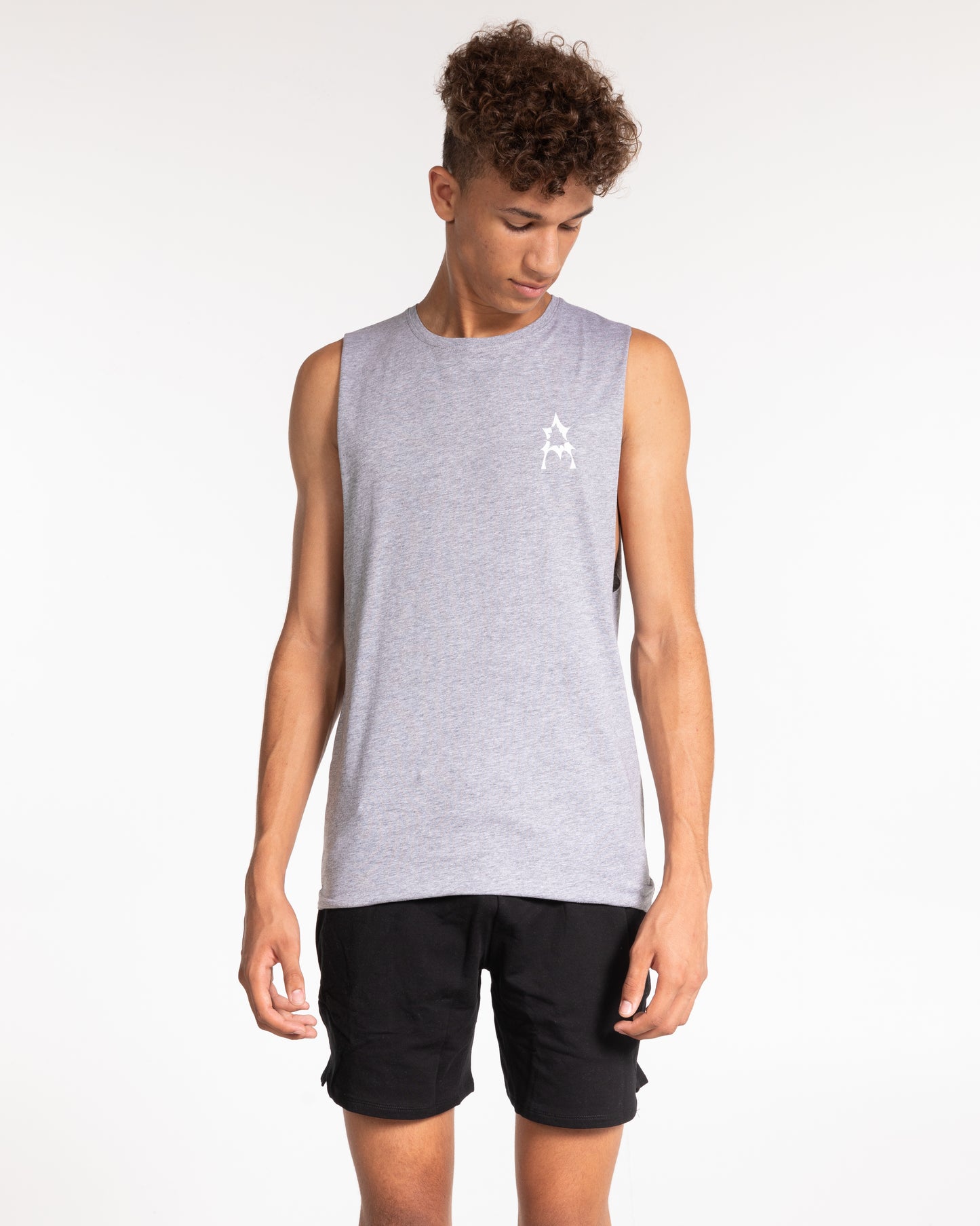 The Core Muscle Tank - Heather
