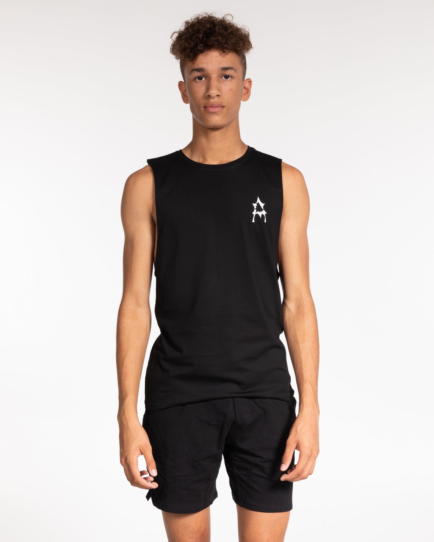 The Core Muscle Tank - Black