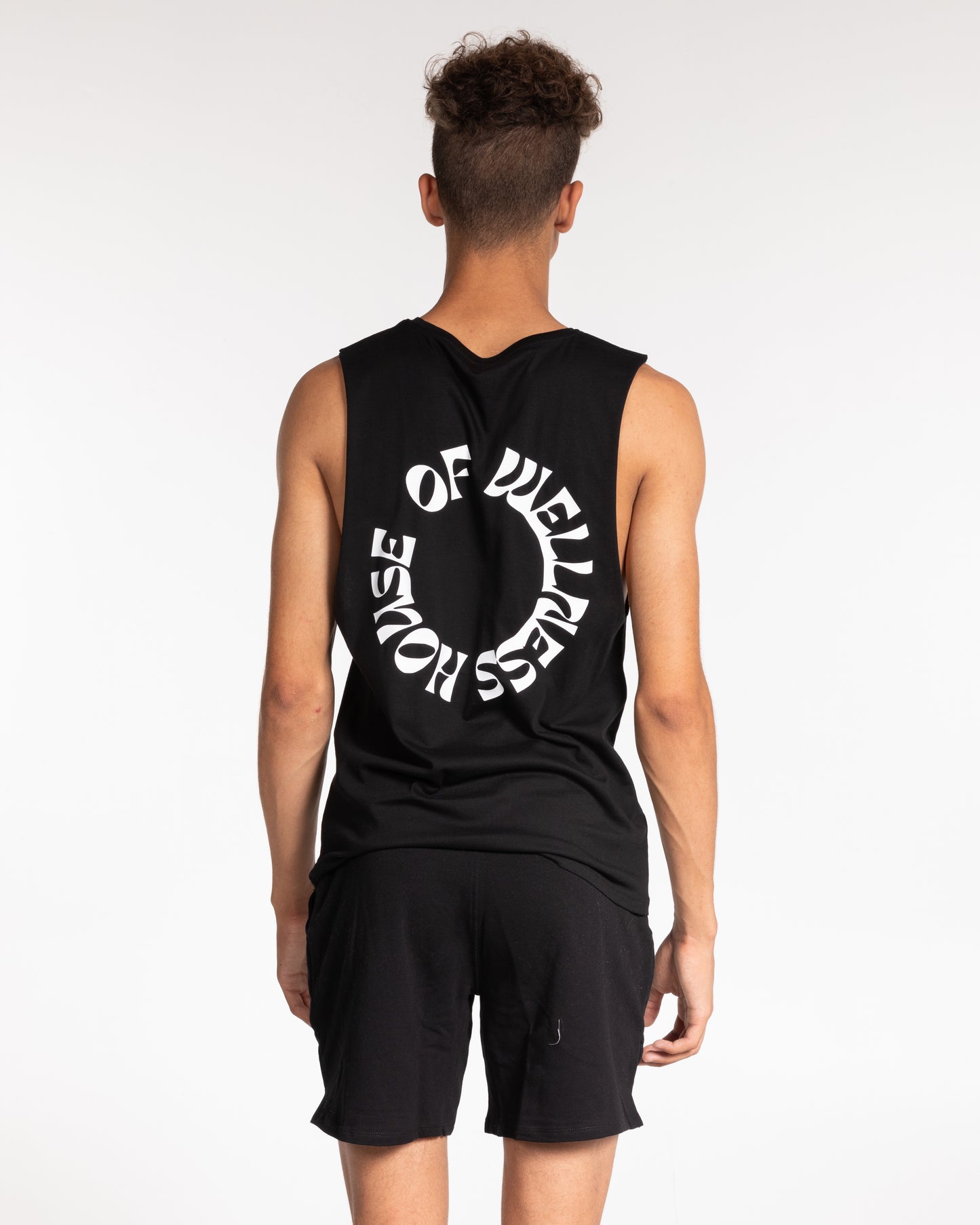 The Core Muscle Tank - Black