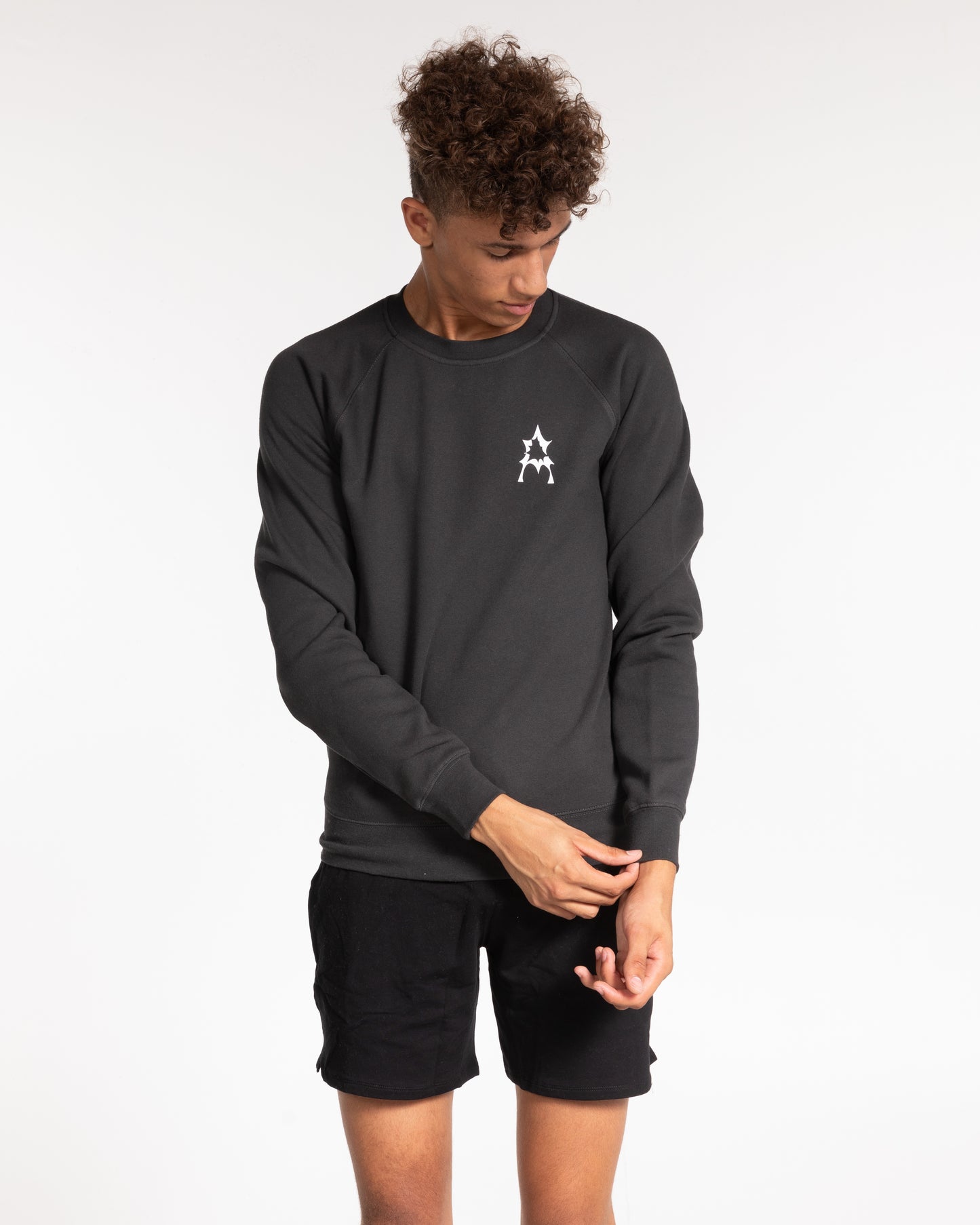 The Core Crewneck - Charcoal